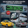 Pantalla Led P-10 1 Color 12-24V Buses - Micros - Liebres