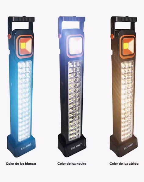 LAMPARA DE EMERGENCIA 45 W | RECARGABLE SOLAR